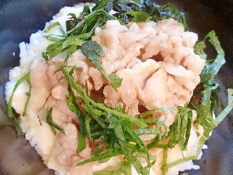 豚のさっぱりとろろ丼 レシピ 作り方 By 所沢とっくん 楽天レシピ